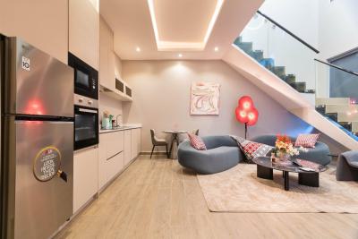 Luxury One Bedroom Loft, Lekki Right, Lekki, Lagos, Terraced Duplex Short Let