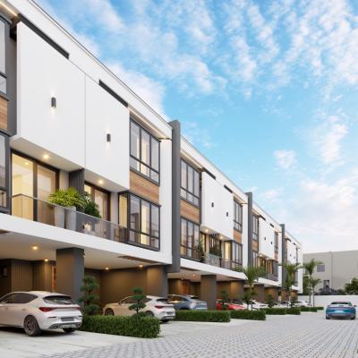 Luxurious 4 Bedroom Triplex with BQ in a Secured Gated Estate — Lekki, Lagos