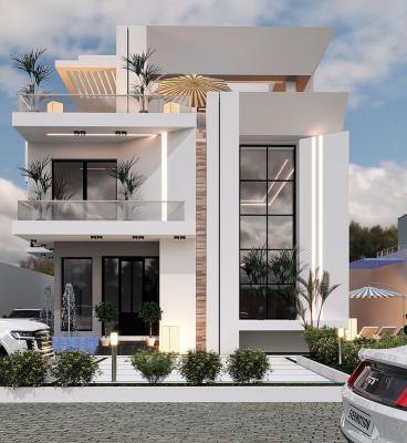 Newly Built 4 Bedroom Detached Duplex with C of O in a Peaceful Environment, Treasure Island Estate, Igbogbo, Ikorodu, Lagos, Detached Duplex for Sale