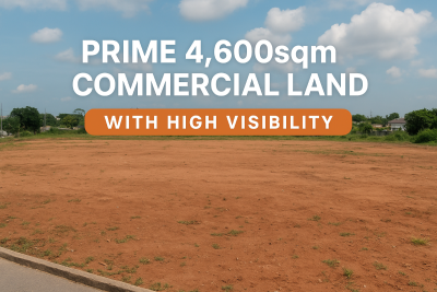 Prime 4,600sqm Commercial Land with High- Visibility, Expressway, Gbagada, Lagos, Commercial Land for Rent