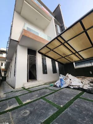 4 Bedroom Semi- Detached with Bq, Ikate, Lekki, Lagos, Semi-detached Duplex for Rent