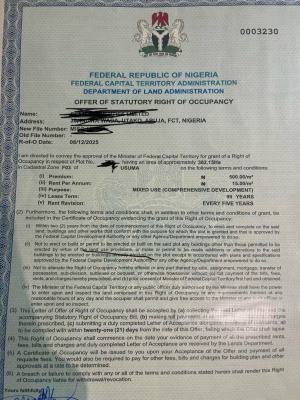 Bulk Plot Investment, Usuma, Katampe Extension, Katampe, Abuja, Mixed-use Land for Sale