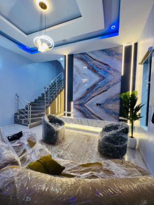 Exquisite 4 Bedroom Semi-detached Duplex with Bq, Chevron, Lekki Phase 2, Lekki, Lagos, Semi-detached Duplex Short Let