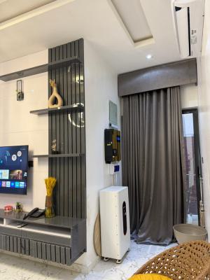 Fully Furnished Smart Home 2 Bedroom Apartment with Elevator, Chevron, Lekki, Lagos, Flat / Apartment for Rent