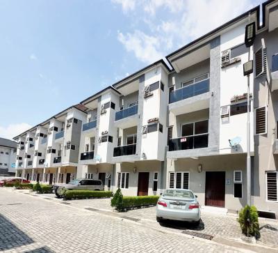 Spacious 4 Bedrooms Terraced Duplex, Ikate, Lekki, Lagos, Terraced Duplex for Rent