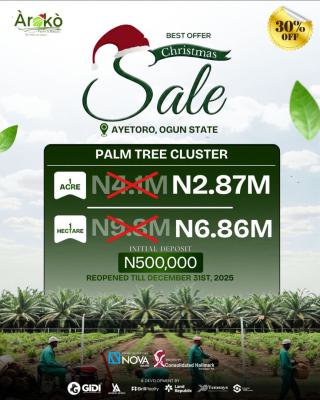 Farm Land, Aiyetoro, Abeokuta South, Ogun, Industrial Land for Sale