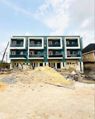 Lovely Built 4 Bedroom Terrace Duplex with Bq in Serene Environment, Ikeja, Lagos, Terraced Duplex for Sale