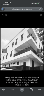 Contemporary Luxury 4 Bedroom Detached Villa, Ikoyi, Lagos, House for Rent