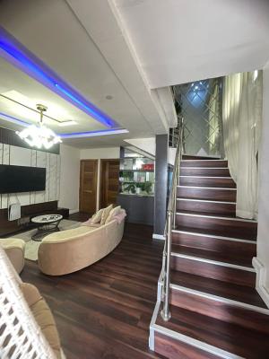 Fully Furnished & Serviced Luxury 2bedrooms Terrace Duplex with Pool, Salem Bustop, Ikate, Lekki, Lagos, Terraced Duplex for Rent