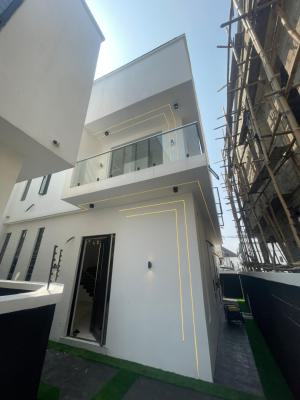 Captivating 4 Bedroom Semi Detached Duplex with Bq in a Secured Estate, Chevron, Lekki, Lagos, Semi-detached Duplex for Sale