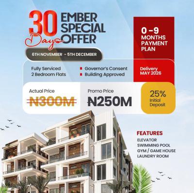 Luxurious Apartment, Off Admiralty Way, Lekki Phase 1, Lekki, Lagos, Block of Flats for Sale