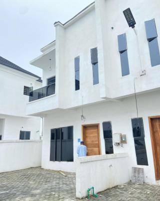 Exquisitely Designed 3 Bedrooms Terraced Duplex in a Secured Location, Located at Ikota, G.r.a, Ikota, Lekki, Lagos, Terraced Duplex for Sale