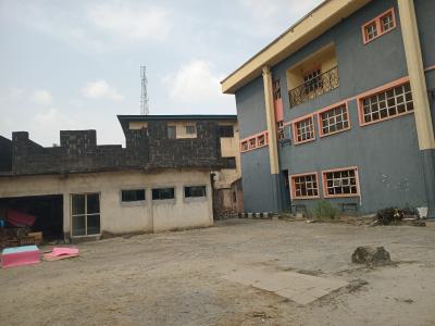 Well Located Six (6) and Half Plots of Table Dry Land with Structures, Alcon Road,  Woji,, Port Harcourt, Rivers, Mixed-use Land for Sale