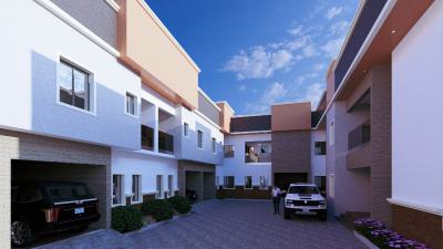 Luxury 4 Bedroom Duplex in a Beautiful Estate, Off Lekki Epe Expr Rd, By American Int Sch Near Lagos Business School, Lekki Expressway, Lekki, Lagos, Terraced Duplex for Sale