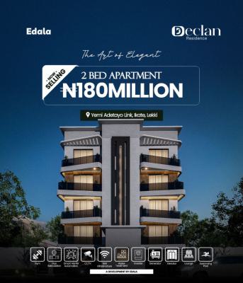 Own a  2-bedroom Off-plan Apartment, Yemi Adetayo Link, Ikate, Lekki, Lagos, Flat / Apartment for Sale