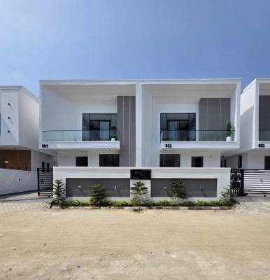New 4 Bedroom Duplex with Self Compound & Bq, Lekki Phase 2, Lekki, Lagos, Semi-detached Duplex for Sale