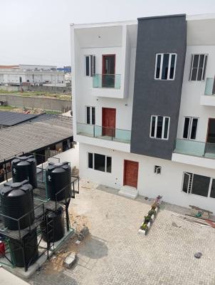 4 Bedroom Terrace Apartment &installed 12kva Solar Panel, Beside Oba Elegushi Palace, Ikate, Ikate Elegushi, Lekki, Lagos, Terraced Duplex for Sale