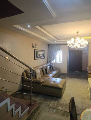 Fully Furnished and Serviced 4 Bedroom Terrace Duplex with 1 Room Bq, Few Mins Away From Firs, Katampe Extension, Katampe, Abuja, Terraced Duplex for Rent