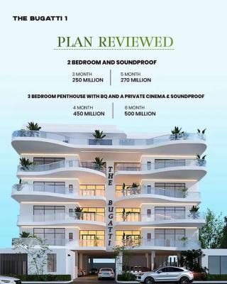 The Bugatti Luxury Apartment and Penthouse, Lagoon District Lekki Forshore, Lekki Phase 1, Lekki, Lagos, House for Sale