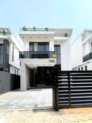Gracefully Carved 5 Bedroom Smart Home with Swimming Pool and Bq, Chevron Toll Gate, Lekki, Lagos, Block of Flats for Sale