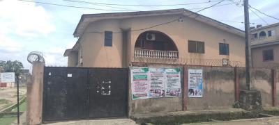 Block of Flats on 713sqm Cornerpiece  Land, Off Community Road, Ago Palace, Isolo, Lagos, Block of Flats for Sale