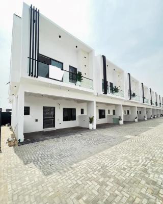 Brand New Spacious 4 Bedrooms Terrace Duplex, Lekki County Homes, Ikota, Lekki, Lagos, Terraced Duplex for Sale