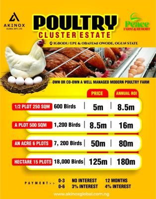 Land, Igbodu Epe, Poultry Community, Epe, Lagos, Mixed-use Land for Sale