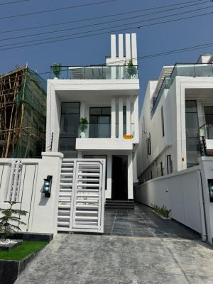 Gorgeous 5 Bedroom Duplex with a Bq,pool,gym,cinema, Chevron, Lekki, Lagos, House for Sale