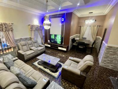 a Fully Furnished 4 Bedroom Semi-detached Duplex, Chevy View Estate, Lekki, Lagos, Semi-detached Duplex Short Let