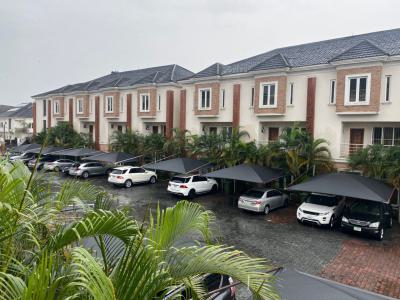 4bedroom Terrace +bq, Abiola Court Estate, Osapa, Lekki, Lagos, Terraced Duplex for Rent