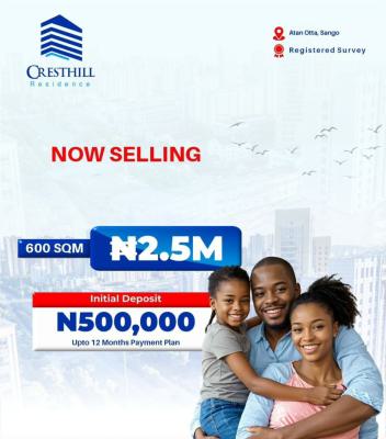Own The Cheapest Fast Growing Land, 10mins to Canaanland Winners, Sango Ota, Ogun, Residential Land for Sale
