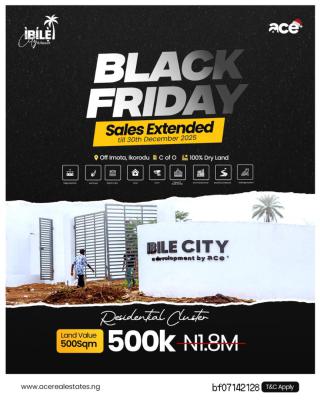 Black Friday December Promo Offer, Ibile City and Resort, Imota, Ikorodu, Lagos, Residential Land for Sale