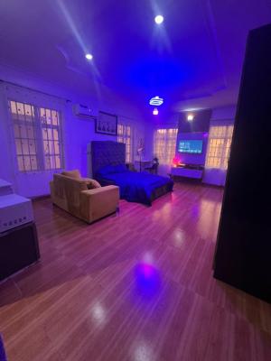 a Spacious Cute Luxury Short Stay Studio Apartment  Available Today, Bera Estate,chevron Drive 🔰, Lekki, Lagos, Self Contain (single Rooms) Short Let