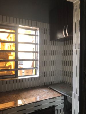 Neatly Used Roomself Painted with. Kitchen Cabinets in a Serene Area, Abule Ijesha, Yaba, Lagos, Self Contain (single Rooms) for Rent