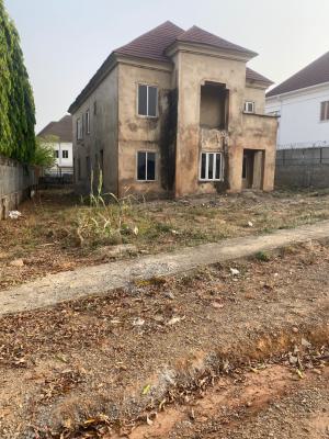 Luxury Fully Detached 6 Bedroom Carcass Duplex, Stream City Estate, First Plot By Dantata Bridge, Galadimawa, Abuja, Detached Duplex for Sale