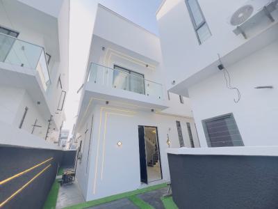 4bedroom Semi Detached Duplex with Bq, Chevron, Lekki, Lagos, Semi-detached Duplex for Sale