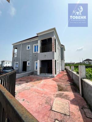Well Maintained 2bed Duplex with Spacious Compound in an Estate, Abijo, Ajah, Lagos, Semi-detached Duplex for Sale