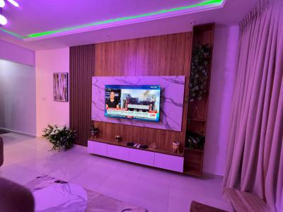 Luxury 3 Bedroom Funished Apartment with Excellent Facilities, Chevron Northern Forshore 4 Estate, Lekki, Lagos, Flat / Apartment for Rent