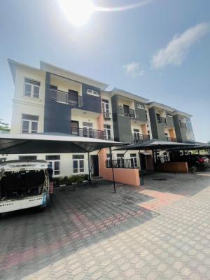 Luxury 4 Bedroom Terrace Duplex with a Bq  and Study Room, Chevron, Lekki, Lagos, Terraced Duplex for Rent