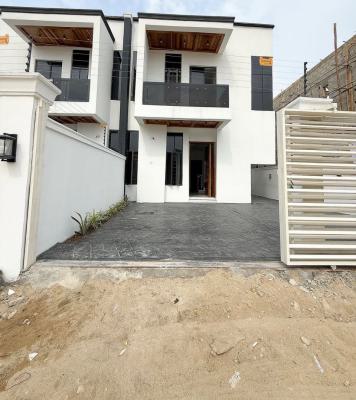 Lovely 4 Bedroom Semi Detached Duplex with Bq, Chevron, Lekki, Lagos, Semi-detached Duplex for Sale
