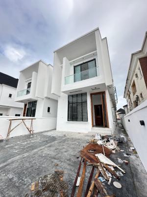 Contemporary Spacious 5 Bedroom Fully Detached Duplex with Bq, Osapa, Lekki, Lagos, Detached Duplex for Sale