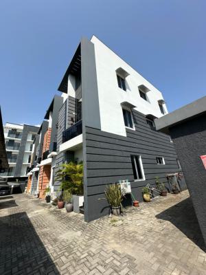 Well Finished Self-serviced 4 Bedroom Terrace with a Room Bq, Ikate Elegushi, Lekki, Lagos, Terraced Duplex for Sale