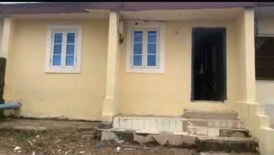 Distress and Solid 2 Bedroom Federal Housing Building, Fha (f.h.a), Lugbe District, Abuja, Terraced Bungalow for Sale