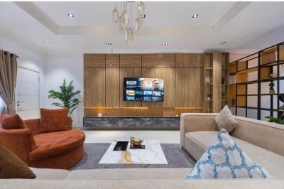 Vancouver --- 3 Bedroom Apartment Lekki Right, Maruwa (grey, Maruwa Lekki Right, Lekki, Lagos, Flat / Apartment Short Let