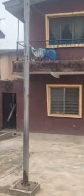 Lovely One Storey Building Sitting on a Complete Full Plot of Land Ins, Off Cole Via Olufemi Rd Ikate Surulere*    *price: 220m Slightly Negot, Surulere, Lagos, Block of Flats for Sale