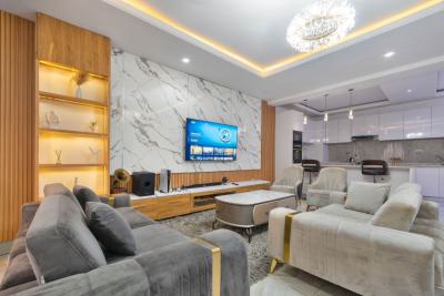 Fantastic 3-bedroom Maisonette, Phase 1,, Lekki, Lagos, House Short Let