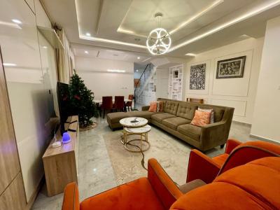 Luxury 4 Bedroom Fully Furnished Duplex with Bq, Ikate, Lekki, Lagos, Semi-detached Duplex for Rent