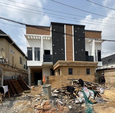 Very Spacious 4 Bedroom Semi Detached Duplex with Bq., Surulere, Lagos, Semi-detached Duplex for Sale