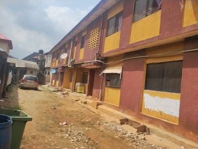 Block of 4 Flat and 2 Self Contains, Abule Egba, Agege, Lagos, Block of Flats for Sale