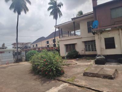 Vacant Old Detached House, Dalberto Road Palm Grove Estate, Palmgrove, Ilupeju, Lagos, Office Space for Sale